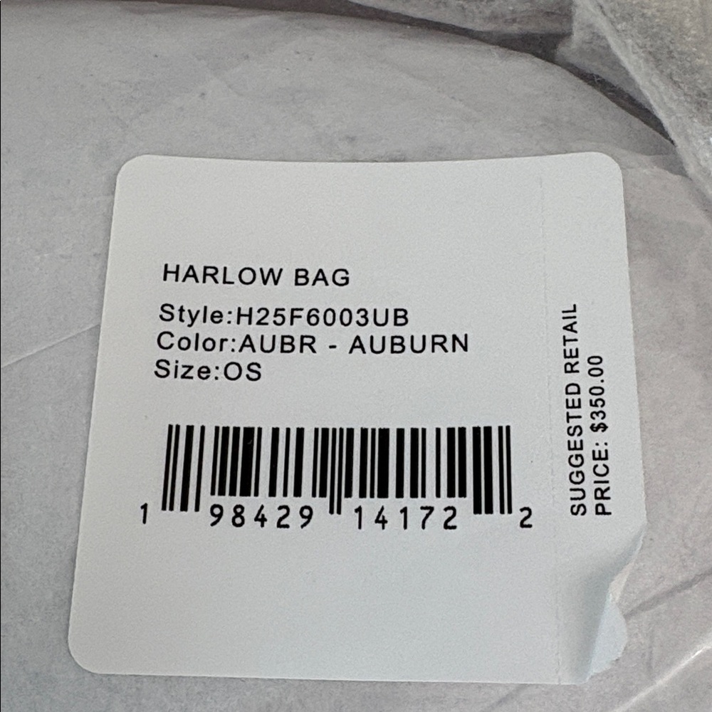 STAUD Harlow Bag in Auburn Suede - Picture 11 of 11